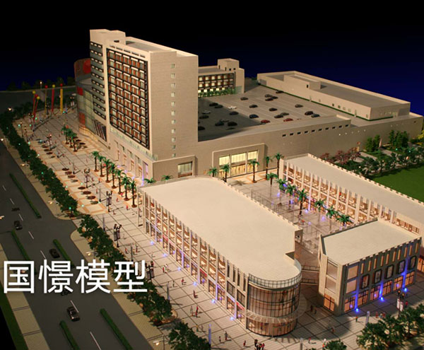 河间市建筑模型