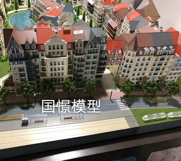 河间市建筑模型